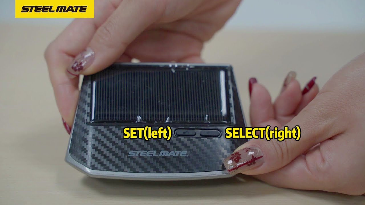 TP-S11 solar power TPMS-how to program your sensor and display