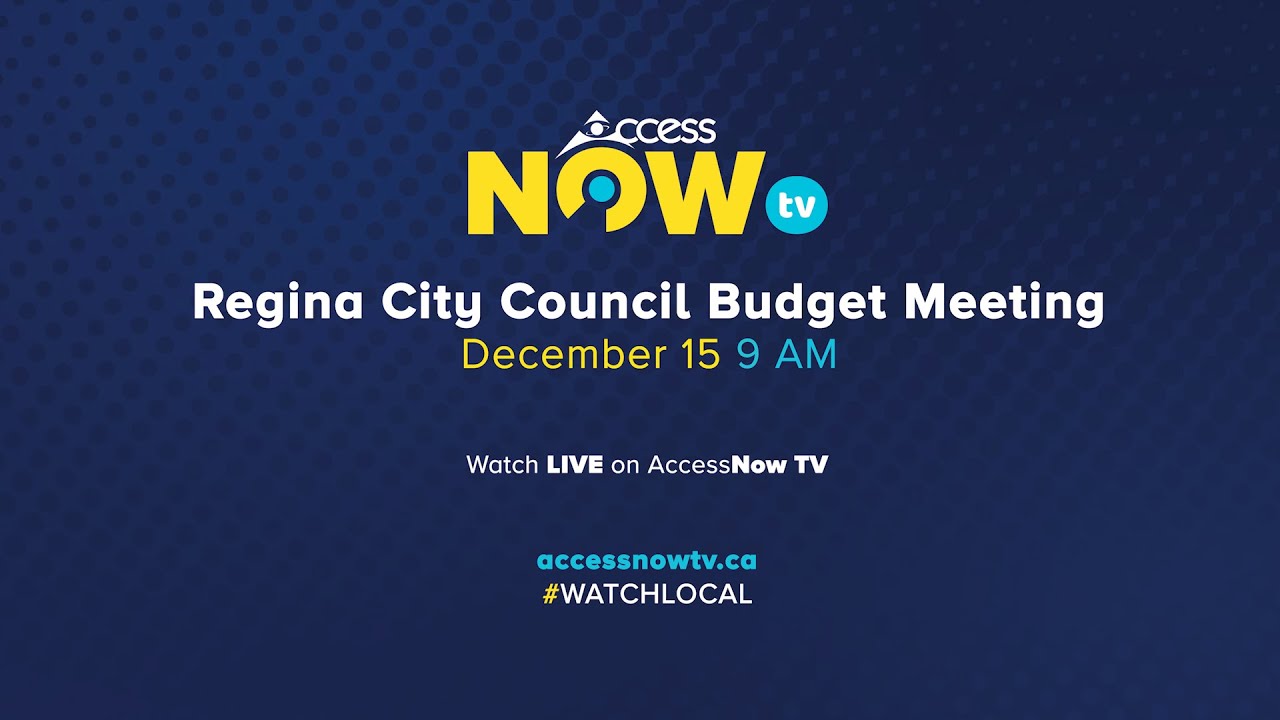 Regina City Council Budget Meeting Day 1 | December 15, 2025 | AccessNow TV