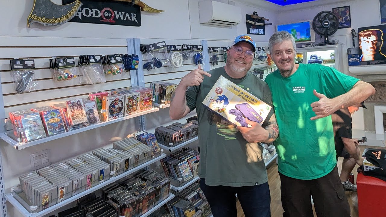 Brazil Game Store tour! A Casa do Video Game