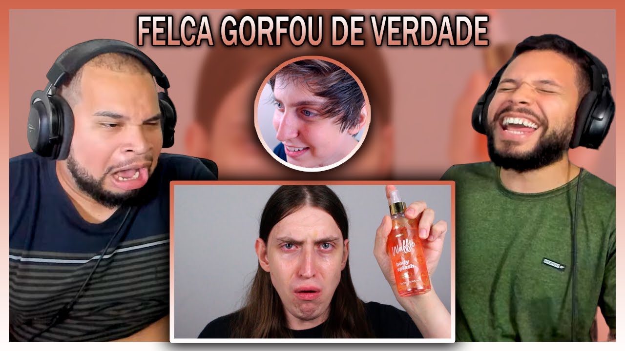 testei o body splash da virginia | Felca