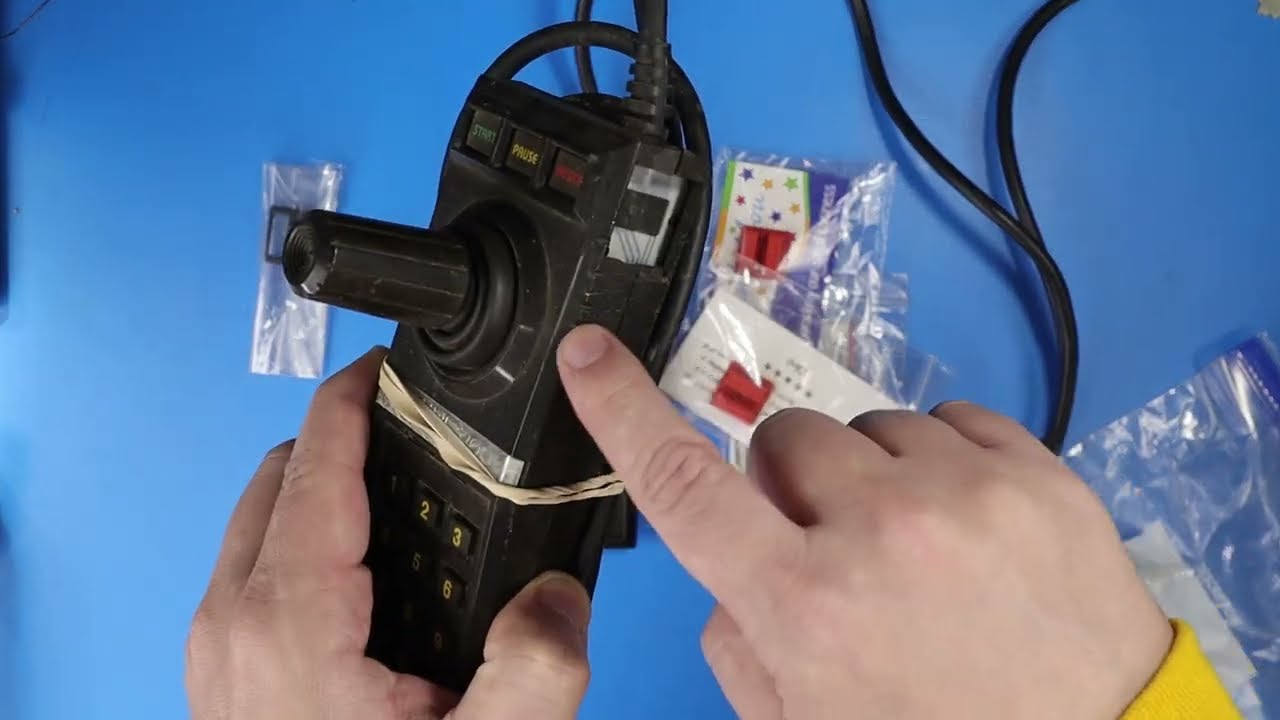 Atari 5200 Controller Makeover: Cleaning and Button Replacement