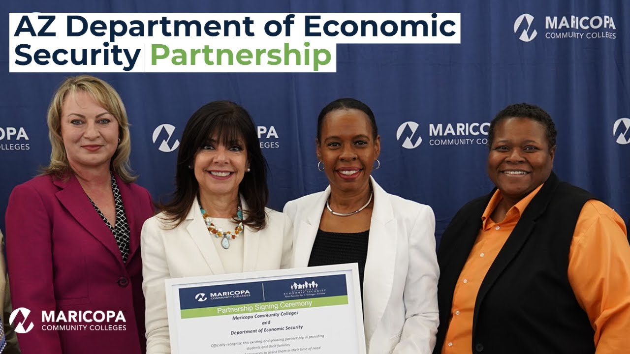 AZ Dept of Economic Security Partnership with MCCCD