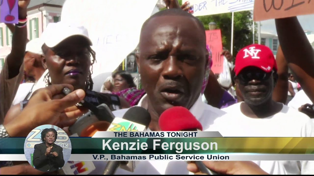 Ministry of Works Workers Protest