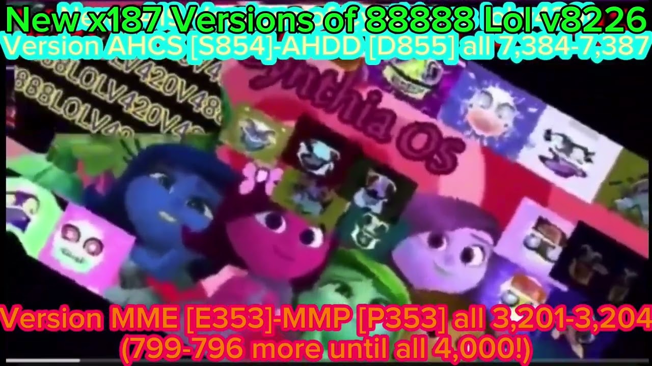 New x187 Versions of 88888 Lol v8226