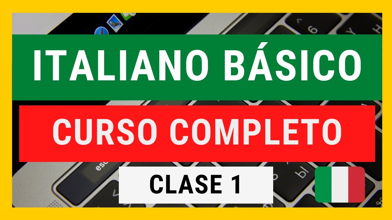 💣 CURSO COMPLETO DE ITALIANO BASICO para principiantes #clase 1 #aprendeitaliano #tendencias