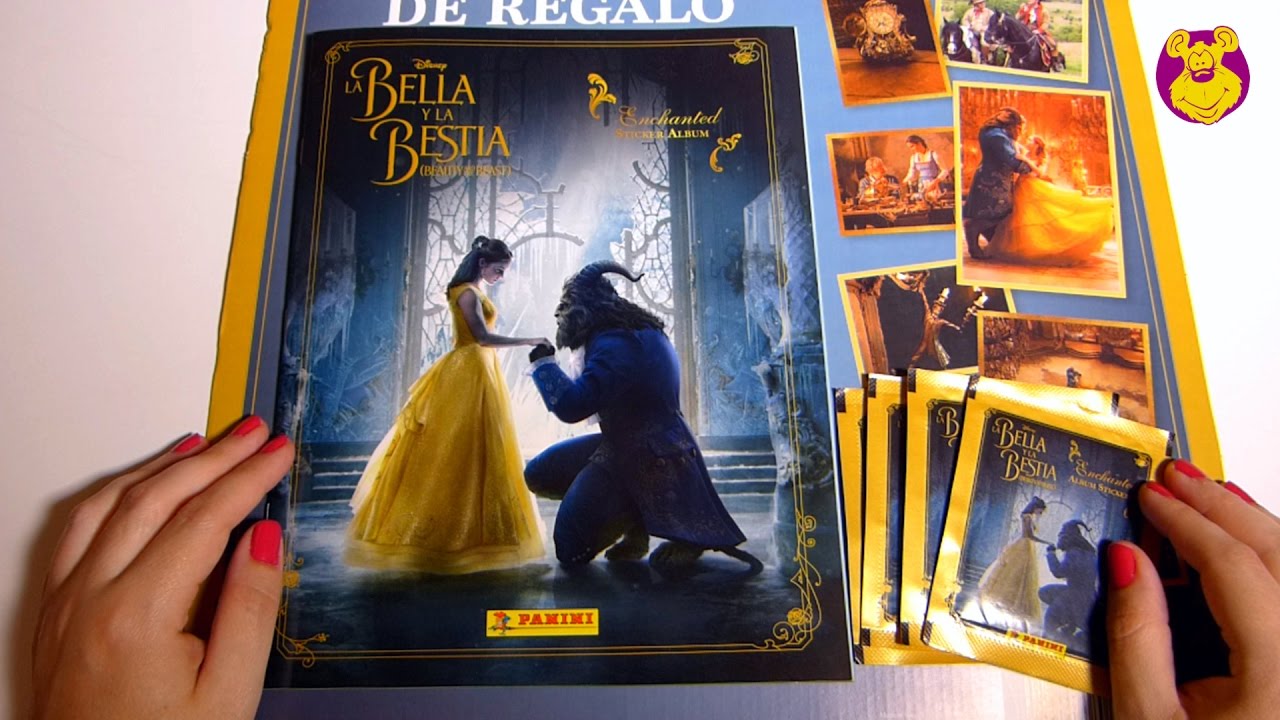 Cromos de LA BELLA Y LA BESTIA - Álbum 2017 (La película) Disney