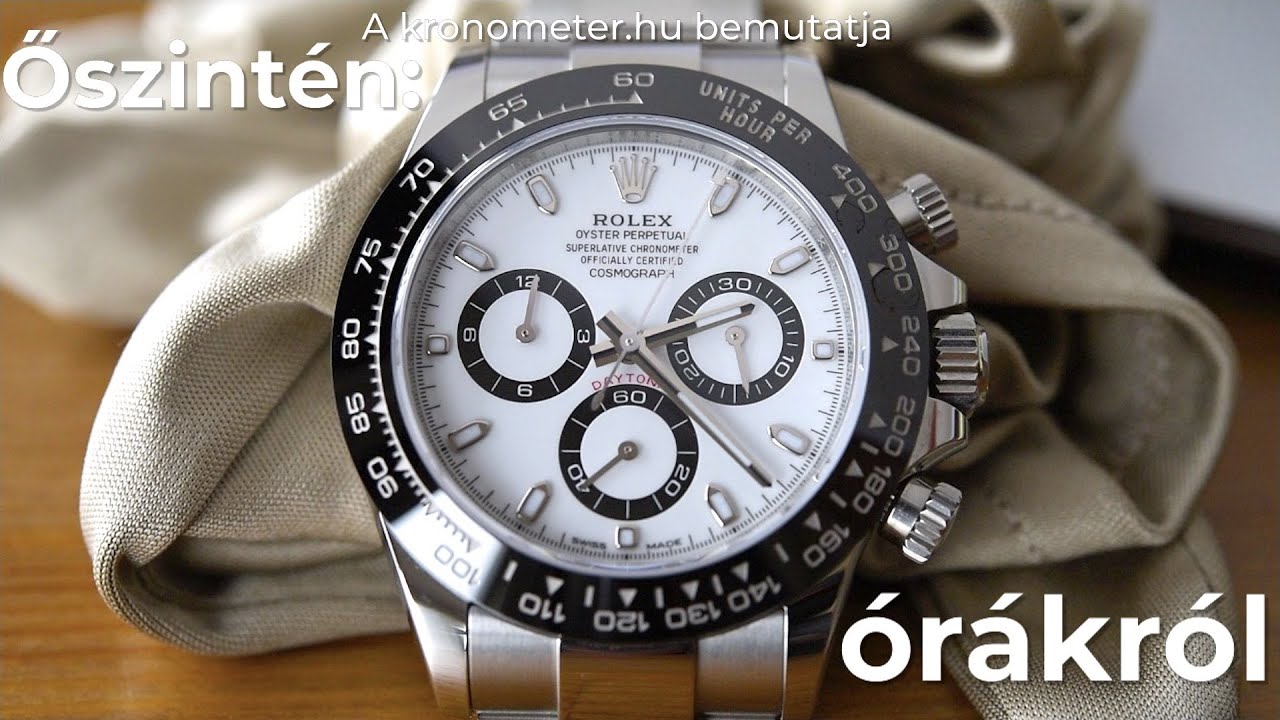 PÉNZTEREMTÉS luxusórával? Befektetés Patek, AP, Rolex órákba I Őszintén: Órákról