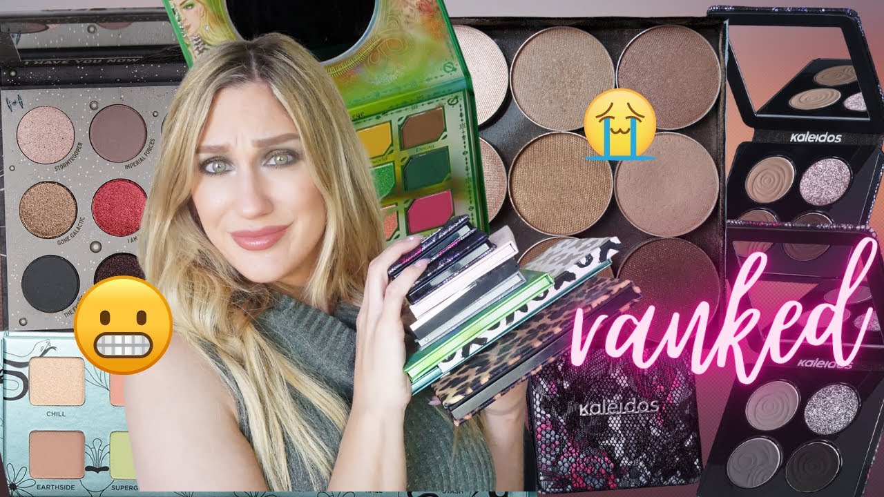 RANKING ALL THE EYESHADOW PALETTES I USED IN FEBRUARY