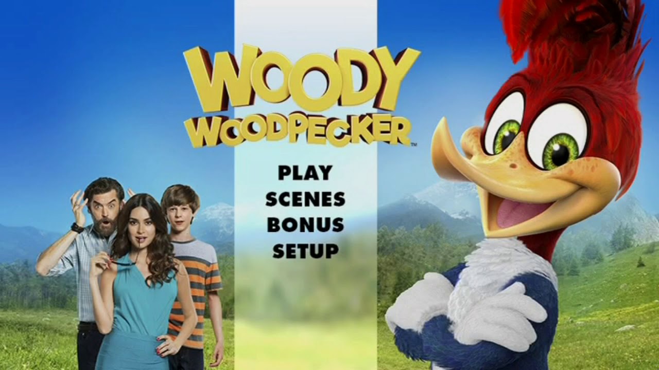 Woody Woodpecker DVD Menu