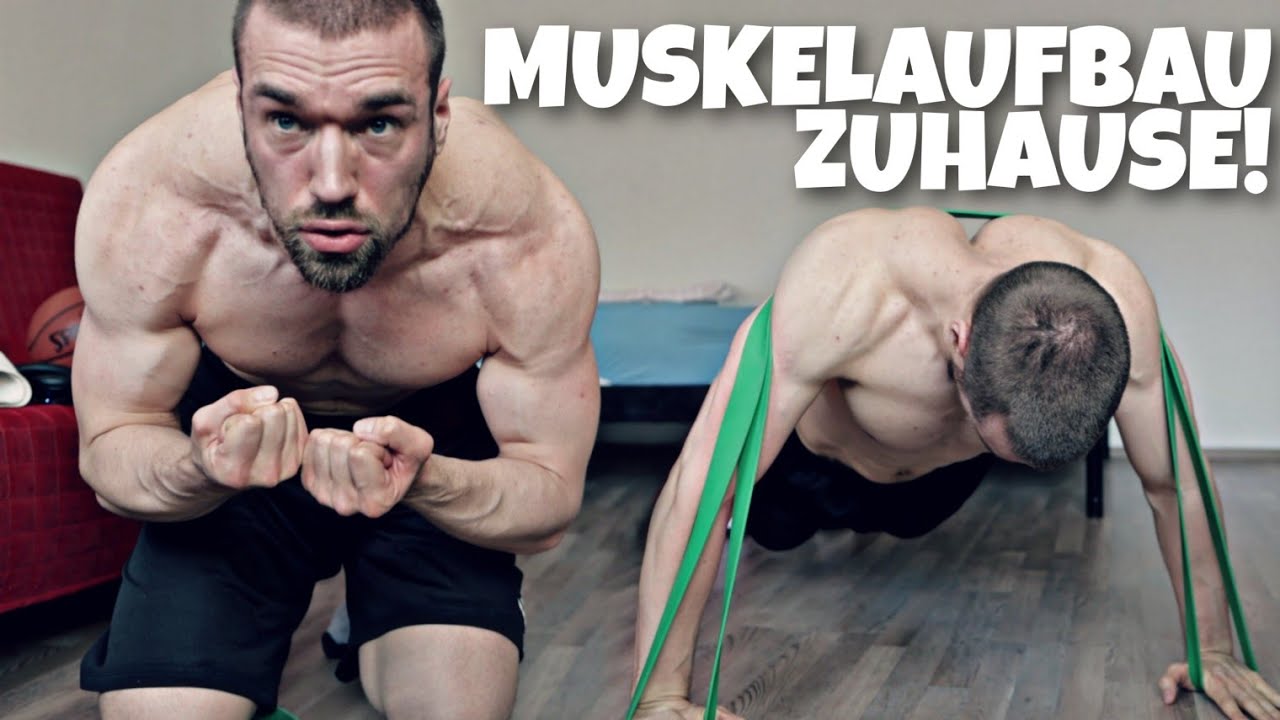 KRAFTTRAINING OHNE GYM?! ...Ich zeige DIR wie es geht! | effektive Übungen für OBER- & UNTERKÖRPER 💪
