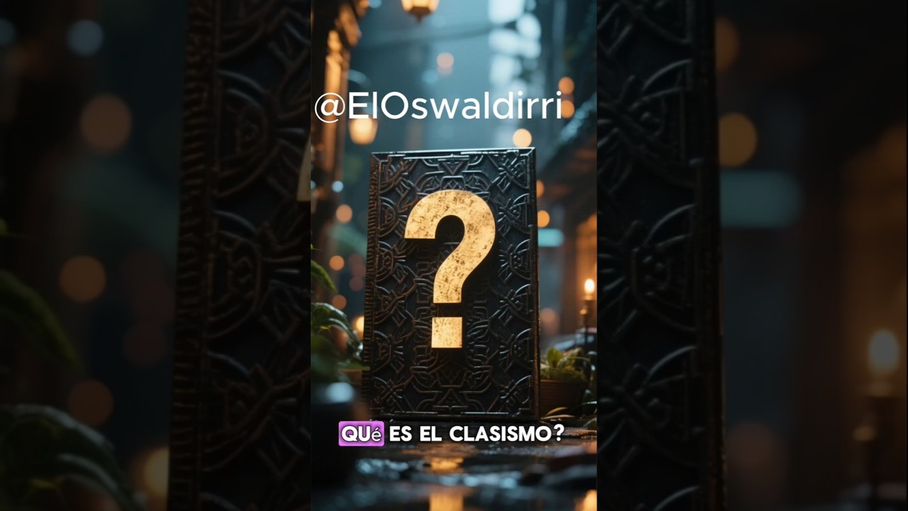 ¿Qué es el clasismo?💸
