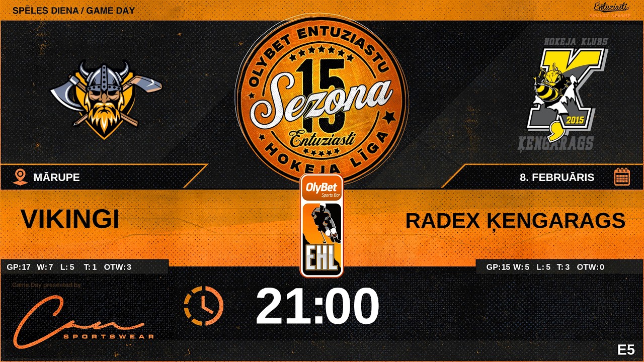 🎧🎤2026 02 08 | VIKINGI (VKG) - RADEX ĶENGARAGS (KNG) | E5