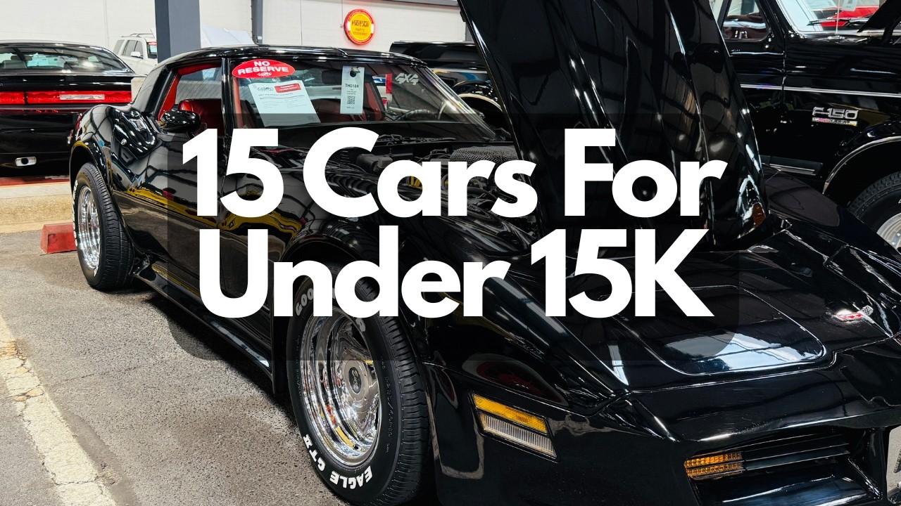 15 Classic Cars For Under $15,000