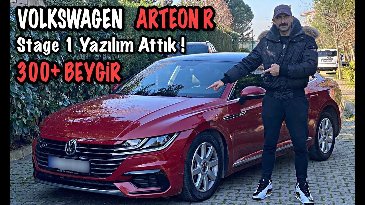 ARABAMA YENİ YAZILIM ATTIM! | Volkswagen Arteon R | EFSANE PERFORMANS ARTIŞI 😳