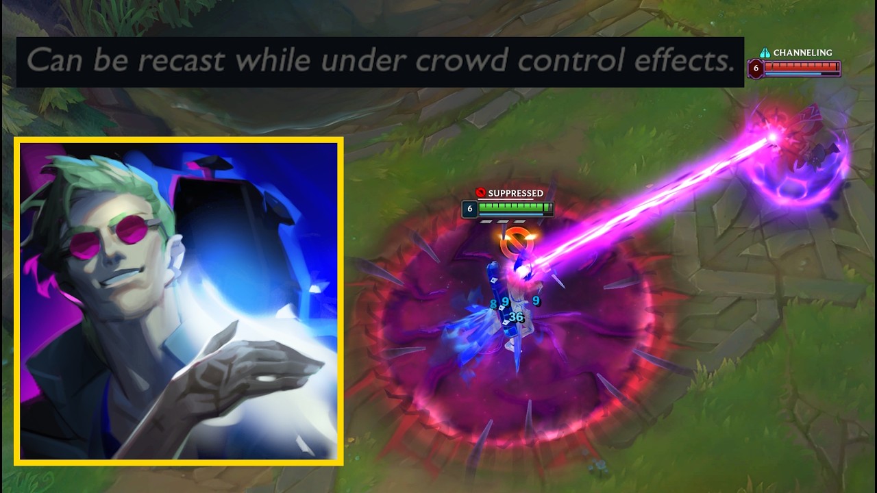 Can Locke really Recast W during all CC?