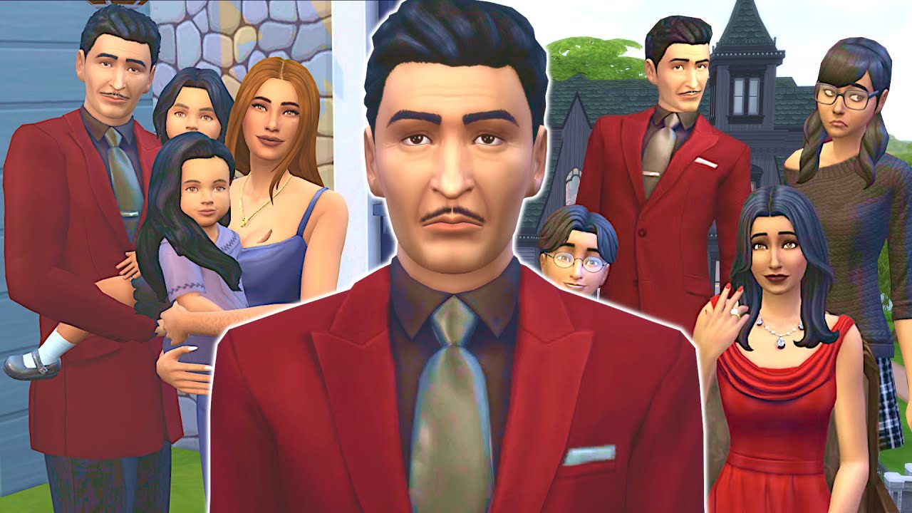 I made Mortimore Goth have a secret family! // Sims 4 storylines