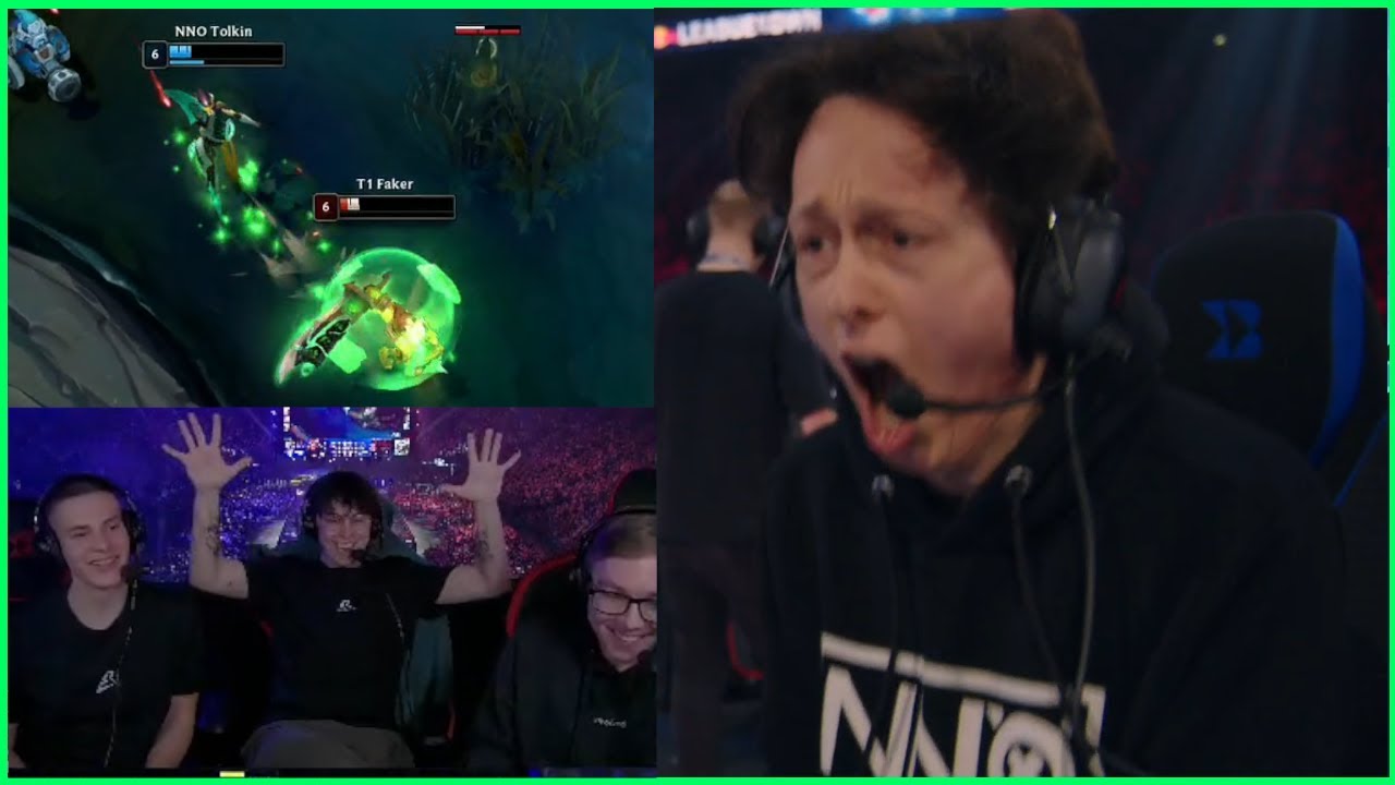 Caedrel Reacts To Tolkin Solo Killing FAKER & NNO Stomping T1