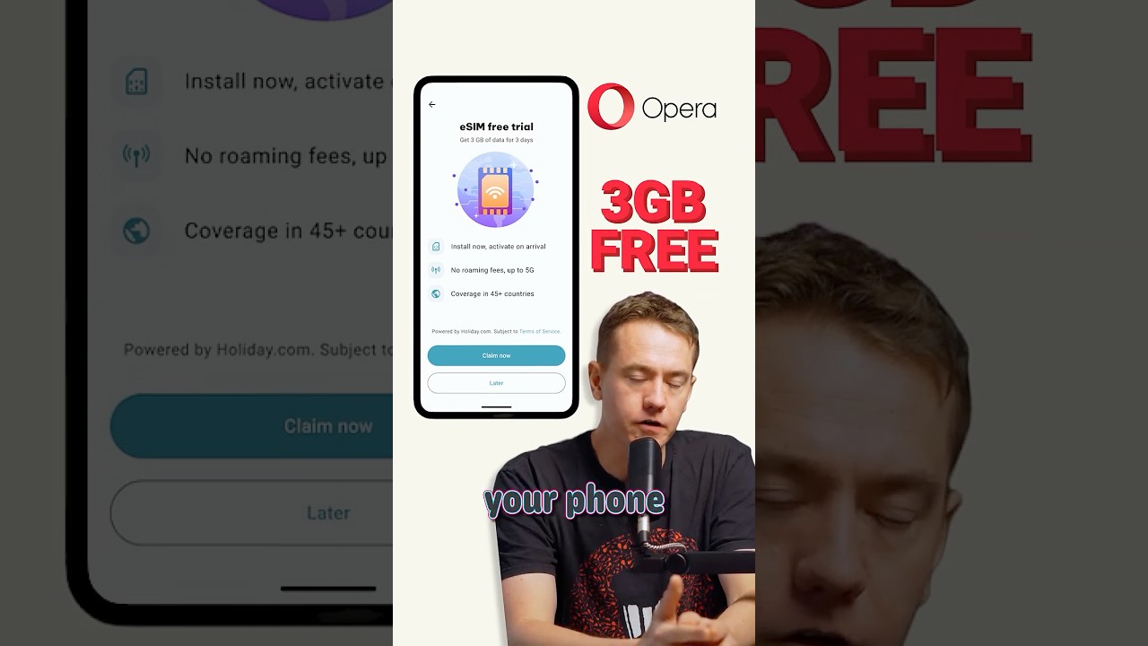 Opera раздает бесплатный интернет