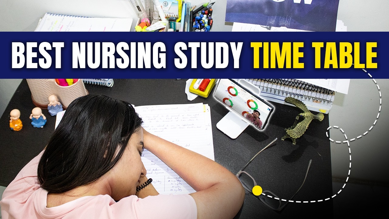 AIIMS NORCET Study Time Table & Other Nursing Exam | Best Nursing Time Table | NPrep