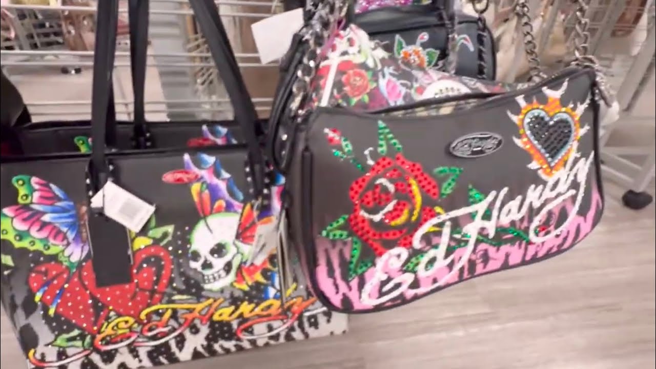 BURLINGTON Store Tour ED HARDY Juicy Couture Handbags & MORE  #burlingtonfinds #burlington