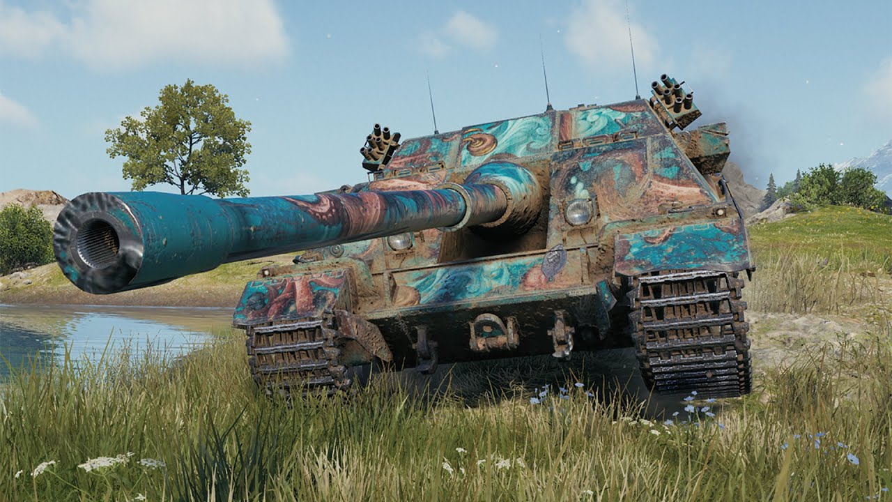 FV217 Badger &bull; Serene Coast Ablaze &bull; World of Tanks