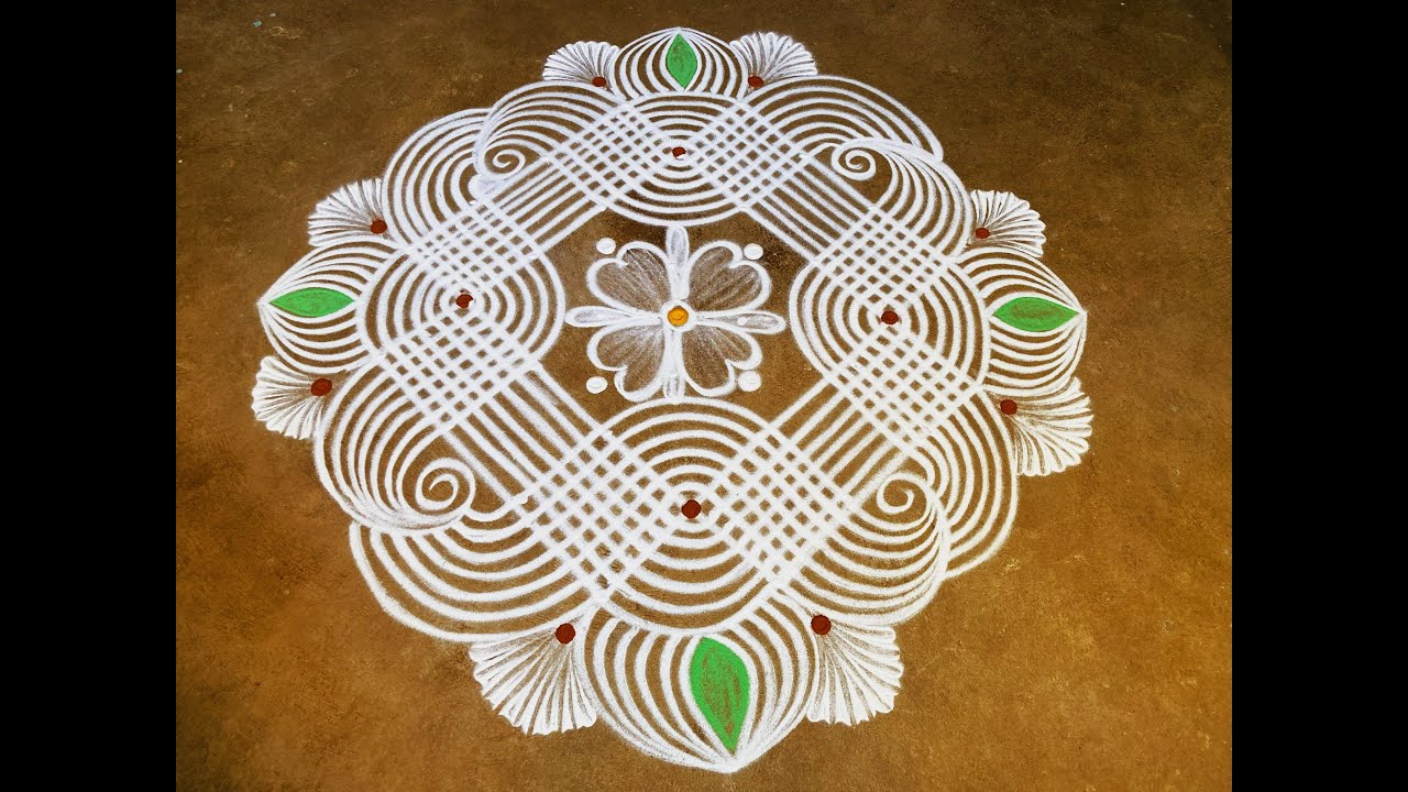 Easy padikolam designs| Simple muggulu designs| easy rangoli designs| Beginners kolam