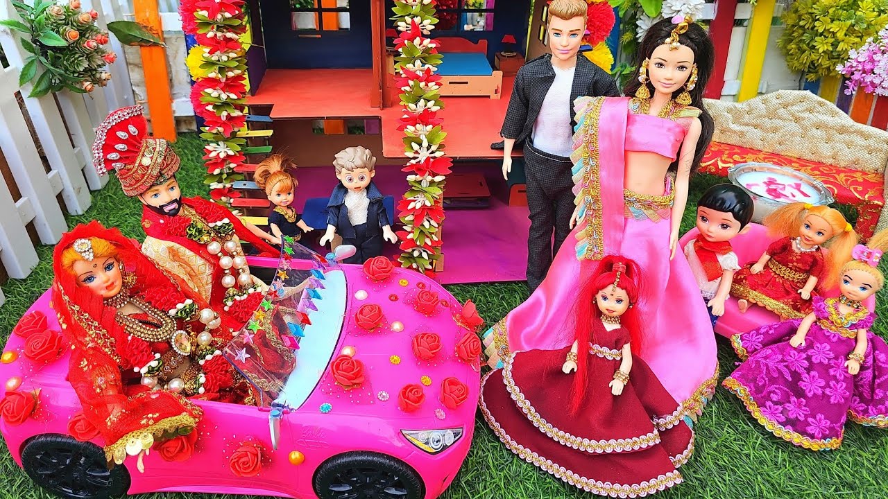 Barbie Doll All Day Routine In Indian Village/Sita Ki Kahani Part-368/Barbie Doll Bedtime Story||