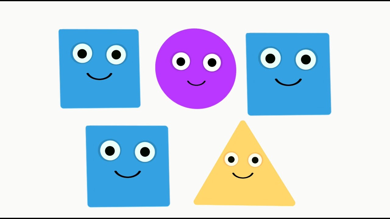 Toddler:  Counting with shapes