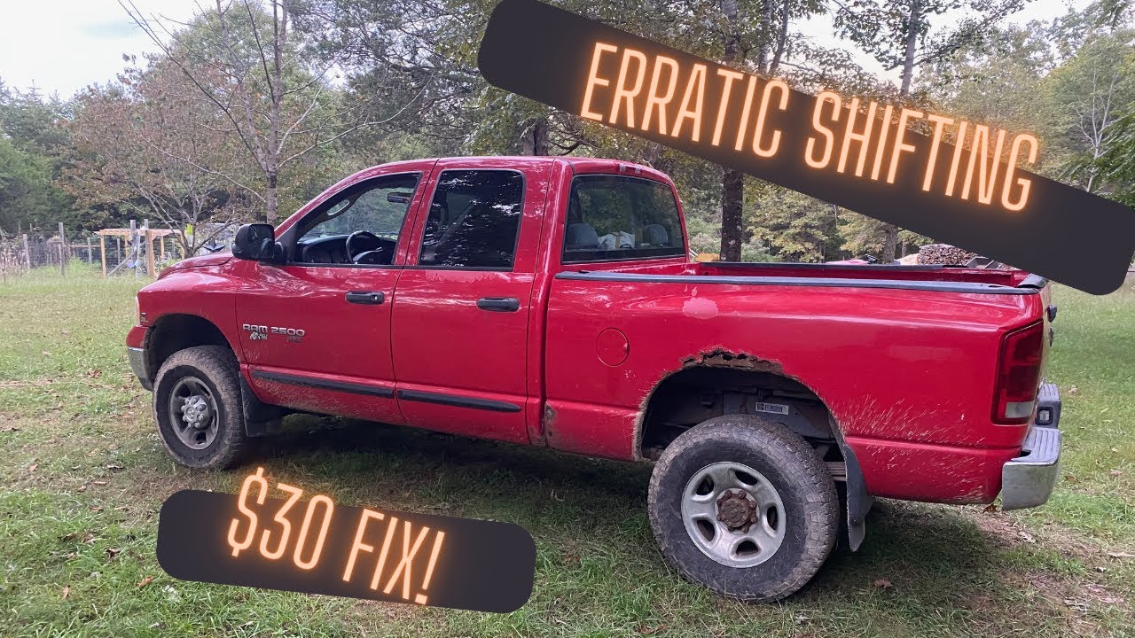 2005 Dodge Ram 2500 Shifting Problems ($30 Fix)
