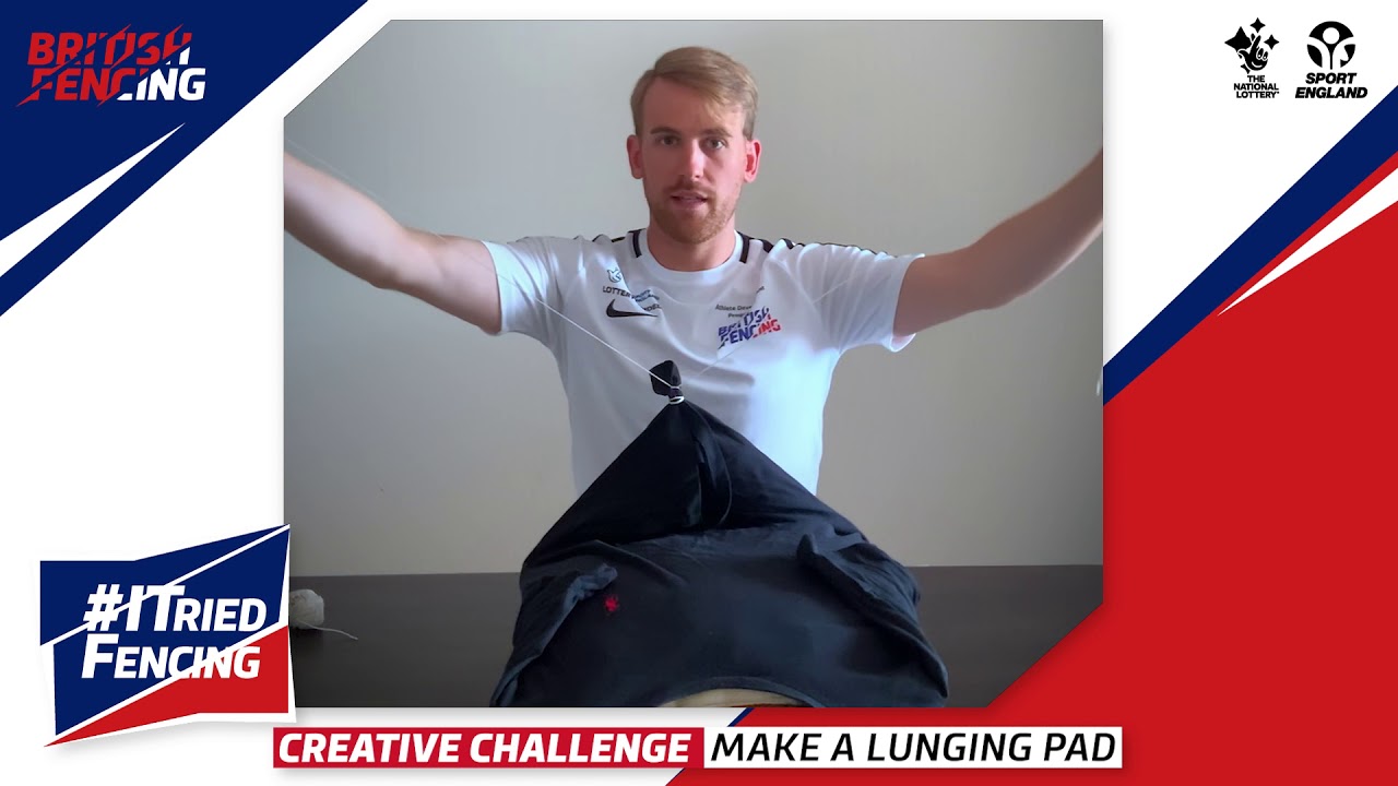 5. I Tried Fencing: How to make your own LUNGING PAD