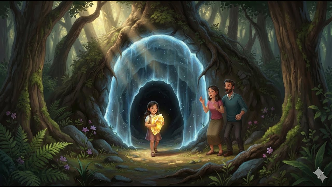 Le Cristal de la Grotte Enchantée 💎 Le Rêve d'Aliya et le Secret des Vosges