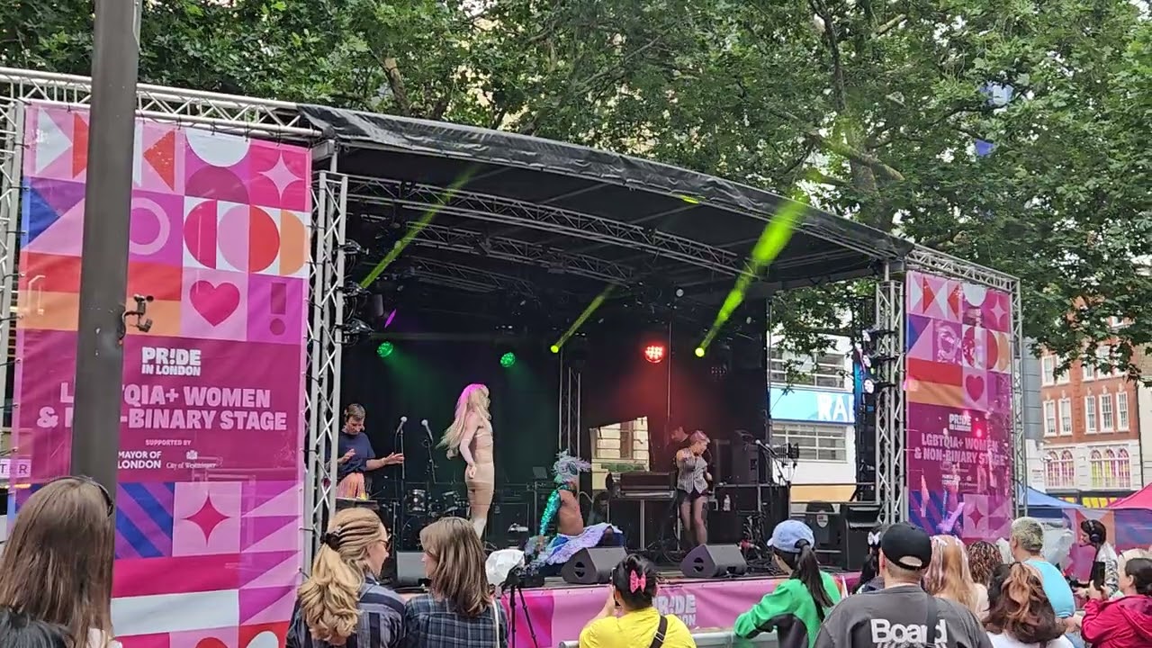 Pride London Queer Edge 5 July 2025, Leicester Square