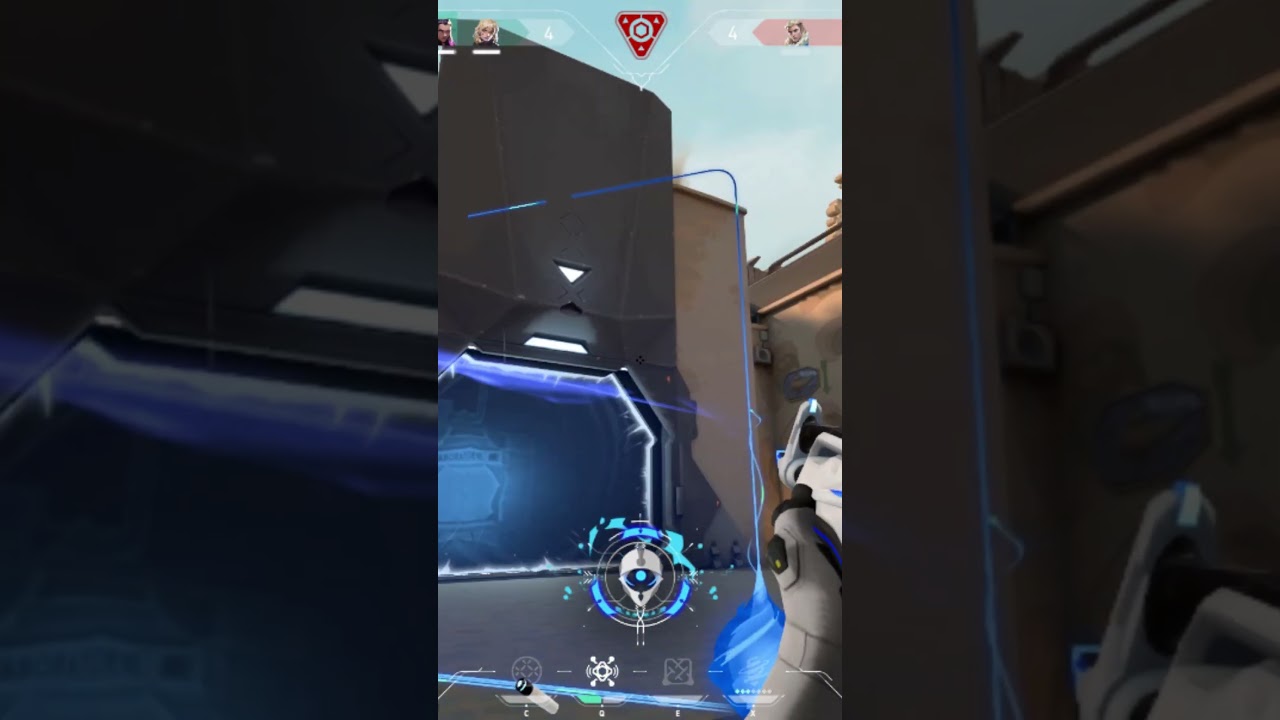 Silver Deadlock Valorant Gameplay 