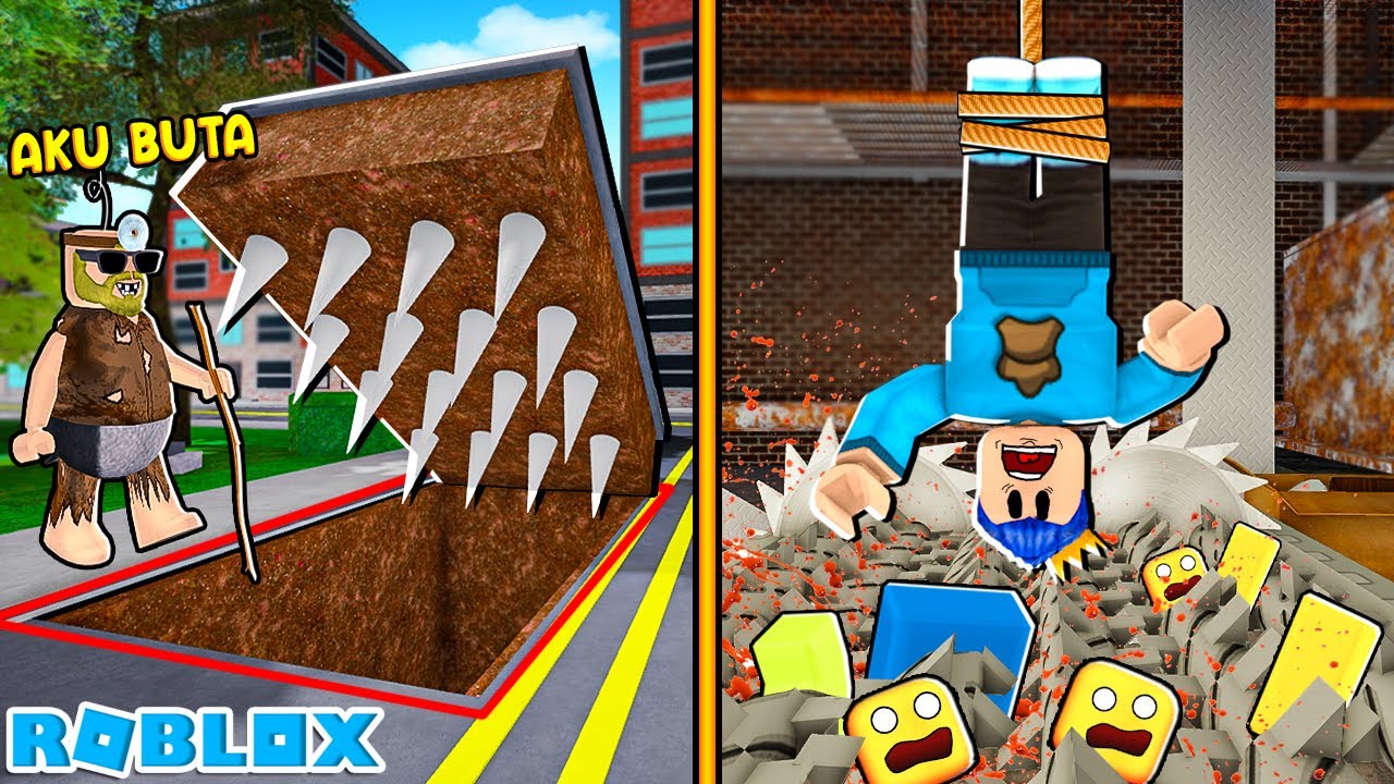 KITA MEMBUAT 13 JEBAKAN RAHASIA PALING MENGERIKAN DI ROBLOX!!