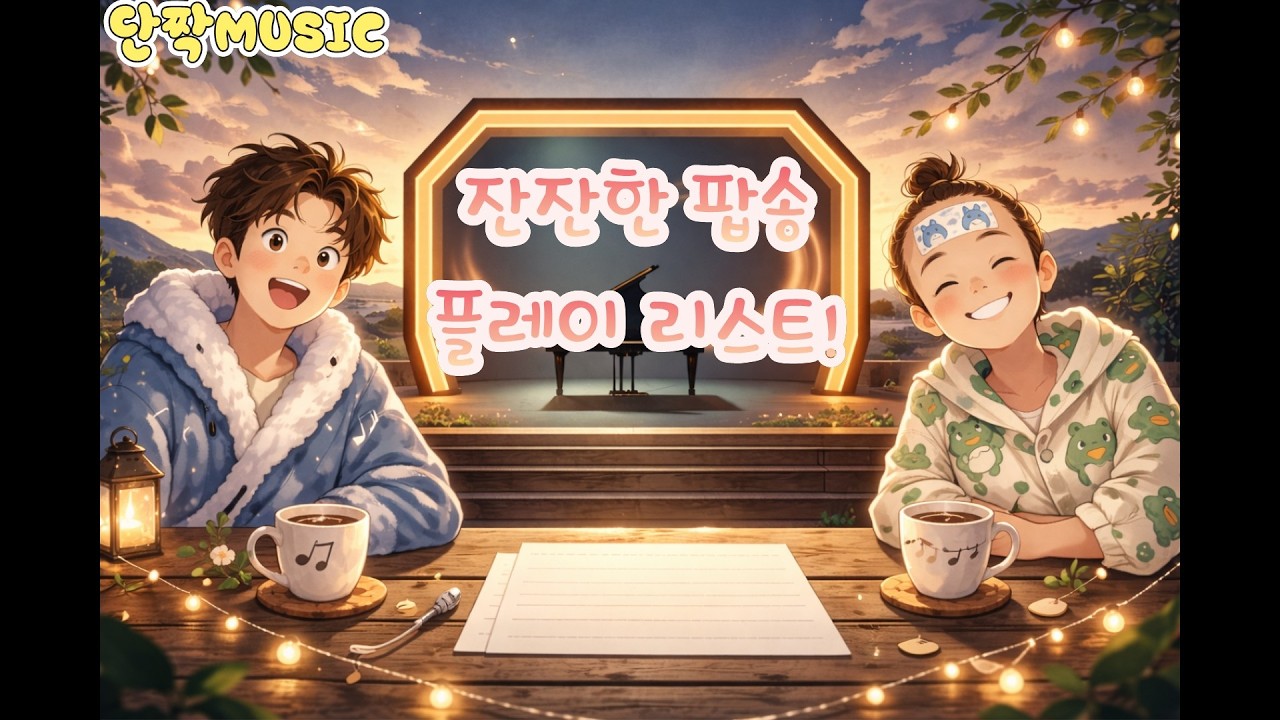 [Playlist] 고요한 밤, 혼자 있고 싶은 시간에 꺼내 듣는 잔잔한 팝송 🌙