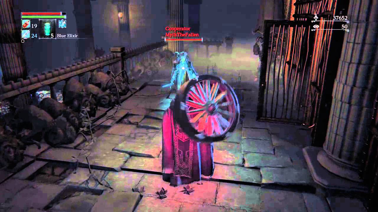 Logarius Wheel vs. Vileblood scum - Bloodborne pvp