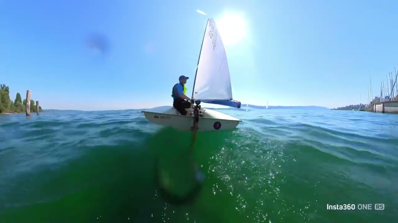Light wind maneuvers training with the Europe dinghy