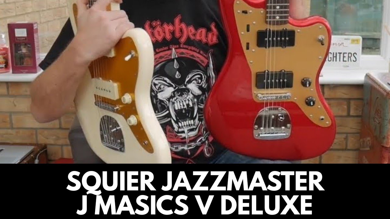 Squier Jazzmaster Comparison J Mascis Vs Deluxe