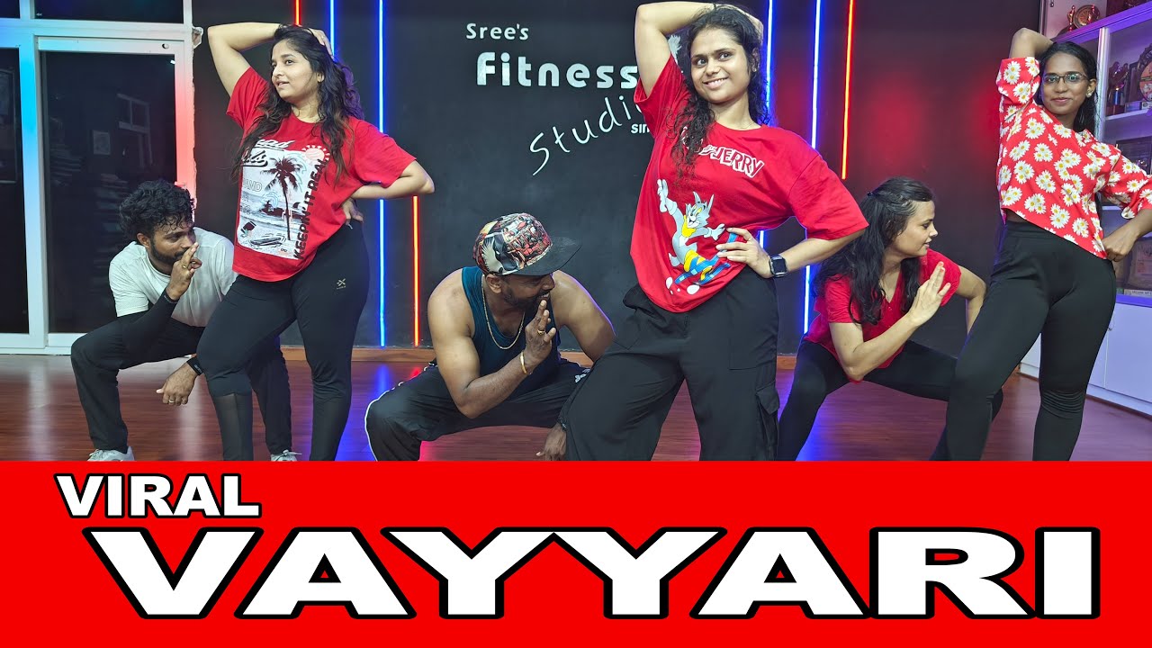 Viral Vayyari | Kireeti, Sreeleela | Easy Moves| Befikre | Dance Fitness with Satish