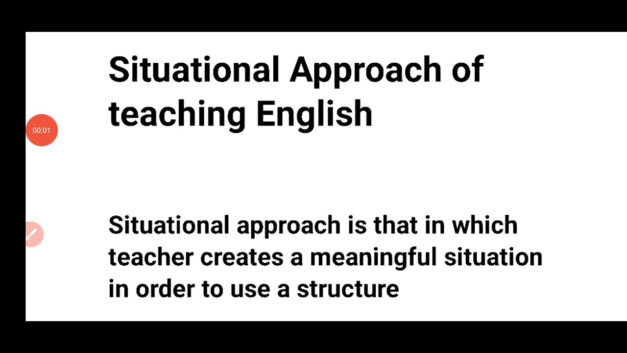 Situational approach of teaching English|| ctet, Reet|| methods and approach of teaching english