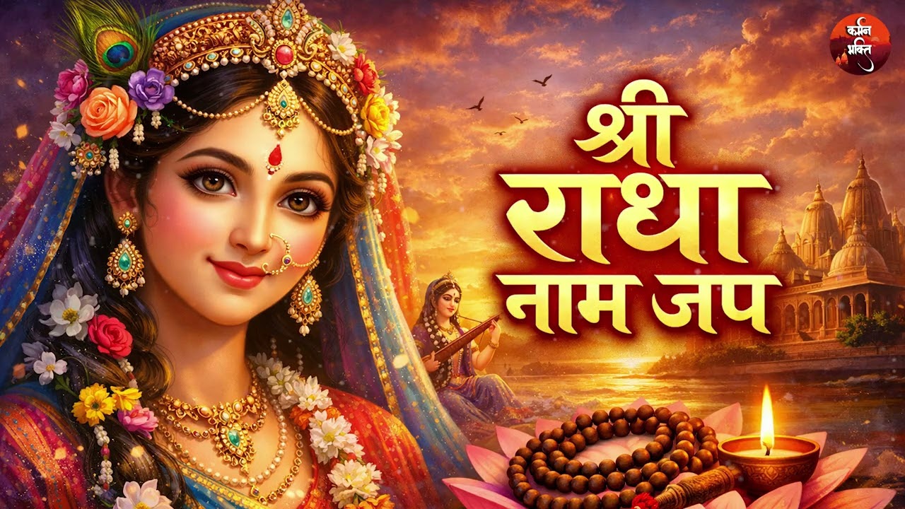 🙏 Shri Radha Naam Jap | राधा नाम जप | Names of Shri Radha Jap