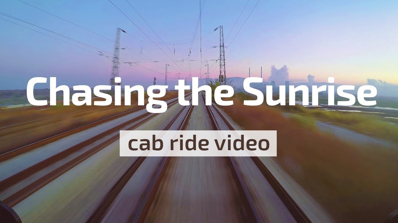 Cab Ride Bulgaria 🛤️ Chasing the Sunrise 🌄 Dalgopol - Varna (BDZ 46 219 & train 3637)