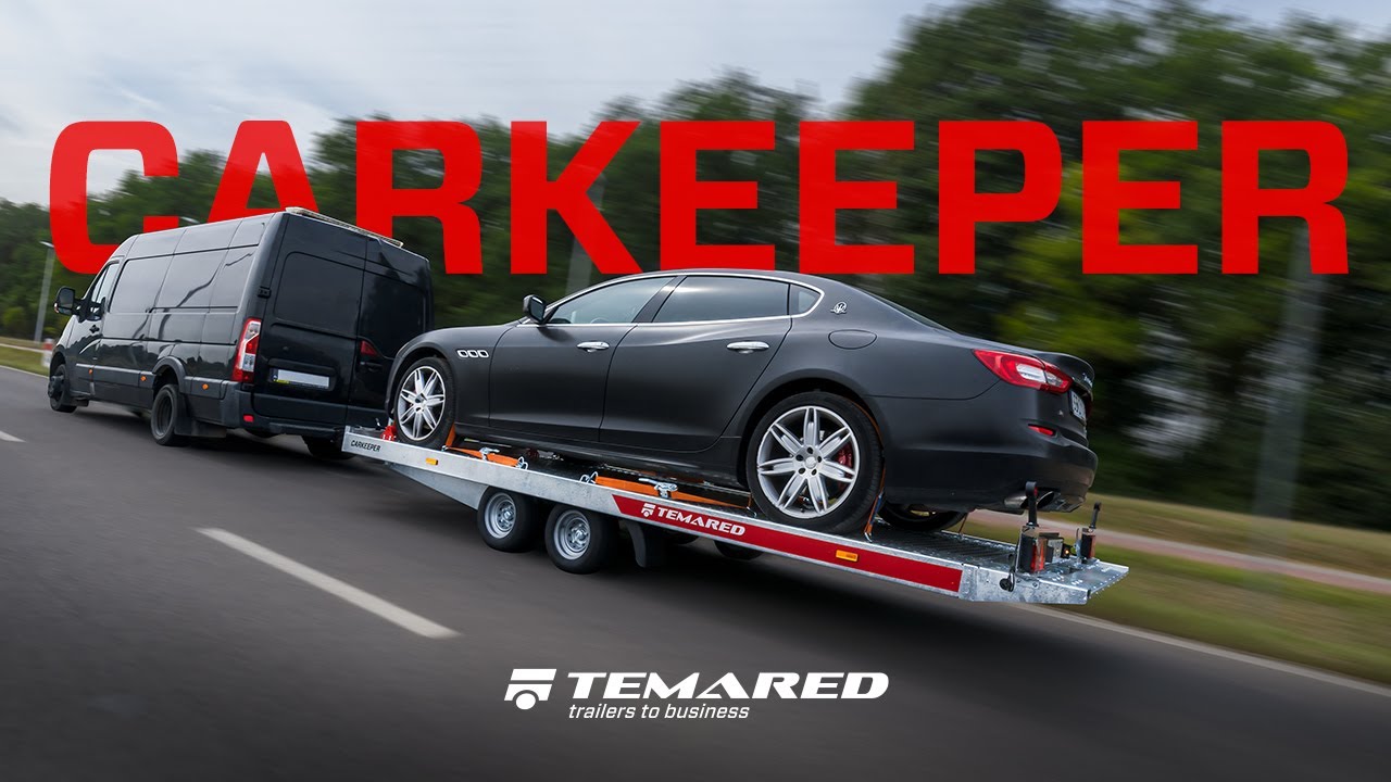 Przetransportuje uszkodzone auto na naprawę - laweta TEMARED CARKEEPER 4820/2 3T