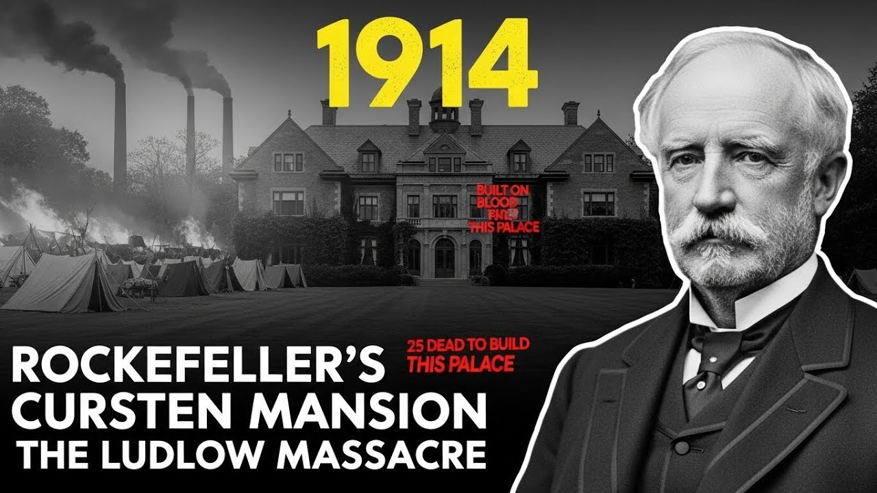 The Tragic Story of How John D. Rockefeller's Mansion Hid America's Deadliest Corporate Massacre