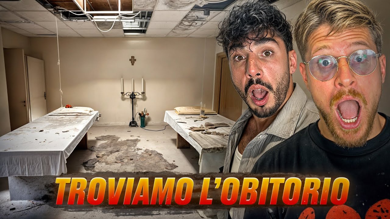 SCOPRIAMO UN OSPEDALE ASSURDO ABBANDONATO DOPO IL COVID - NON CI CREDO TROVIAMO LA CAMERA MORTUARIA!