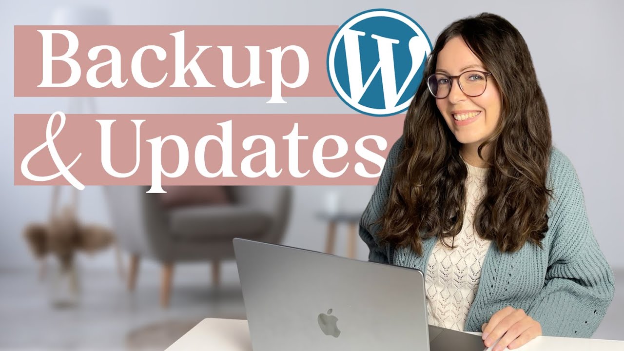 Lass uns meine WordPress Website updaten und ein Backup erstellen!