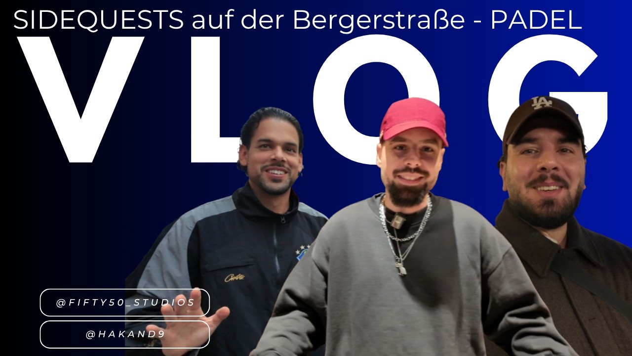 SIDEQUEST! mit der Gang - Chaos, Foodspots & Café auf der Bergerstraße - Padel - Reisetipps REUPLOAD