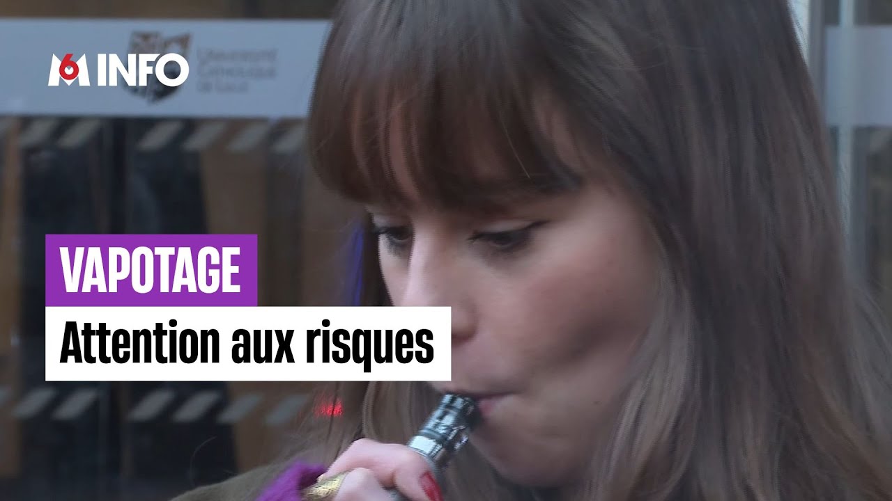 Une &eacute;tude met en lumi&egrave;re les dangers du vapotage