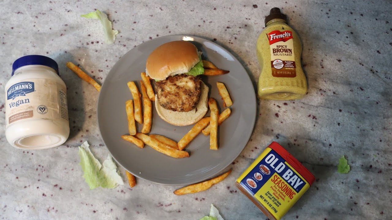 Vegan crab cakes. from a marylander!