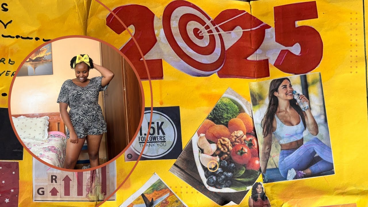 I AM BACK!!!  Lets review my 2025 vision board